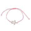 Resin Sea Turtle Macrame Bracelet (12 pcs)