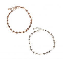 Multi Star Anklet (12pcs)