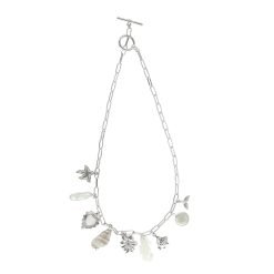 Sealife Charm Statement Necklace-2pcs