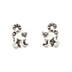 Lemur Stud Earrings-12pcs