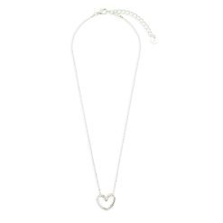 Outline Heart 16" Necklace-12pcs