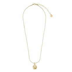 Two-Toned Sand Dollar 16" Necklace-6pcs
