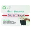 "PROTECT" Recyclable Red Panda Bracelet-6pcs