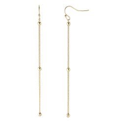 Long Bead Chain Earrings-6pcs
