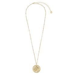 Lotus Flower Pendant 16" Necklace