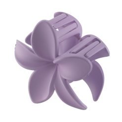 Matte Plumeria Hair Clip-12pcs