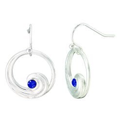 Wave Outline Pendant Earrings-12pcs