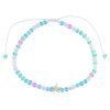 Starfish & Frosted Bead Shell Anklet-12pcs